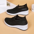 thumbnail image 7 of GiLiling Women's Wedge Sneakers Breathable Mesh Lace Up Non Slip Lightweight Casual Athletic Shoes for Walking Travel, 7 of 7