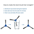 thumbnail image 4 of 16 Pcs Brosses Latérales de Rechange pour R300 R550(R500+) R650 R700 R3500, 1600PA, BG600, 1600PA, 4 of 6