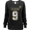 NFL Juniors New Orleans Saints Brees Scoop Neck Sweatshirt