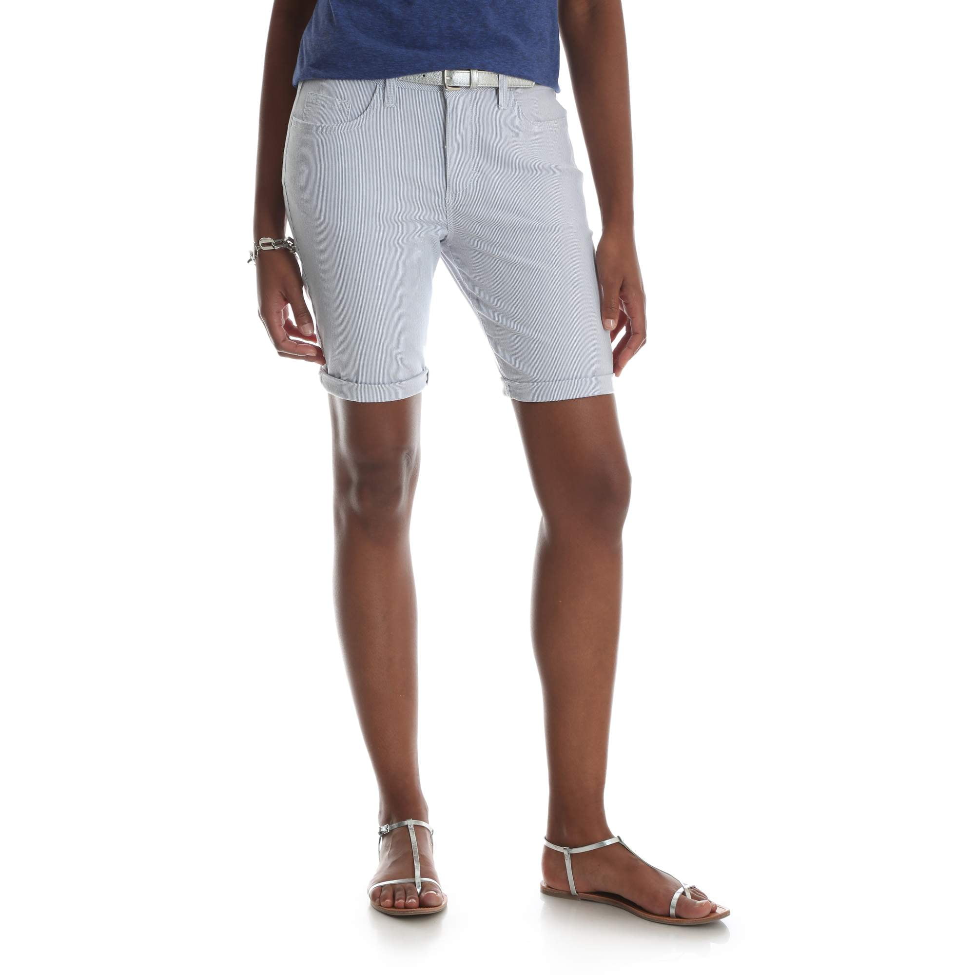 riders by lee mid rise bermuda shorts