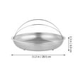 thumbnail image 2 of OFFIGAM Effort Saving Steamer Basket Vegetable Steamer Round 1Pack, 2 of 8