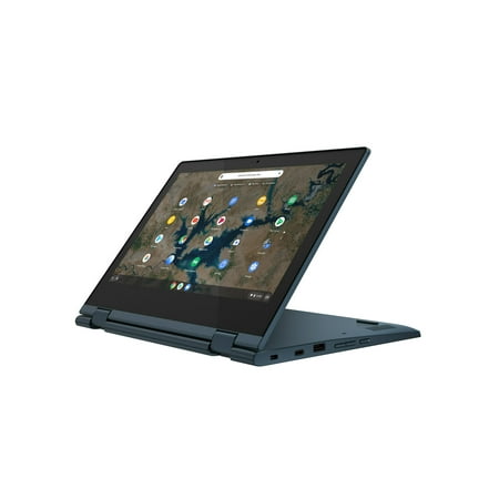 Lenovo Ideapad Flex 3 Chromebook - 11.6" Touchscreen 2-in-1 Laptop - Intel Celeron N4020 - 4GB - 64GB eMMC - Abyss Blue - Chrome OS -with Etek Accessory
