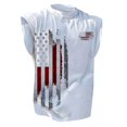thumbnail image 2 of kpoplk 4th of July Tank Tops for Men Sling Short Sleeved Casual Tanks Graphic Workout Gym Breathable Tank(White,M), 2 of 4