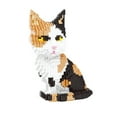 thumbnail image 4 of Calico Cat Mini Blocks Set - 1300 Pieces 3D Puzzle by Block Center | Animal Building Kit for Ages 6+ Years, 4 of 5