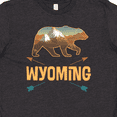 thumbnail image 4 of Inktastic Wyoming Vacation Bear Silhouette Youth T-Shirt, 4 of 5