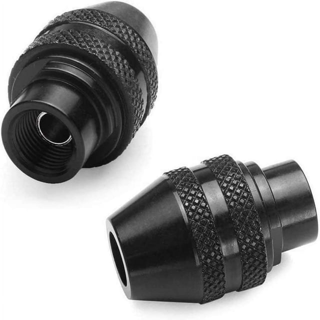 OUSITAID 2 Set Universal Multi Quick Change Keyless Chuck For Dremel 4486 Rotary Tools 3000 4000 7700 8200