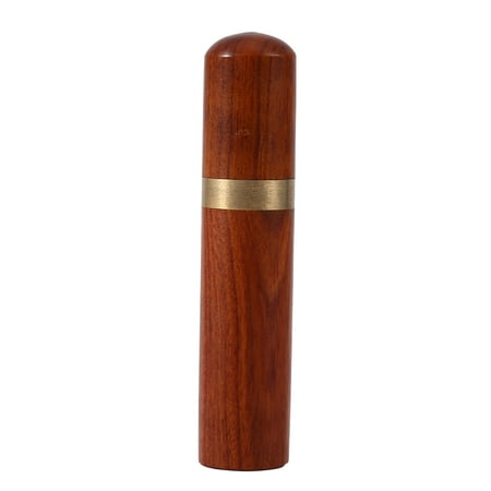 

LYUMO Portable Toothpick Box 1pc Natural Wood Toothpick Holder Case Portable Handmade Craft Outdoor Use Toothpick Container