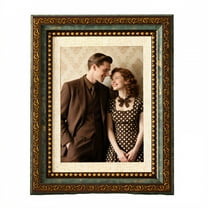 DESIGNICE Vintage Picture Frames,Premium Tone Small Picture Frames,Subtle Hue Photo Frame,4.73"X7.09",Green