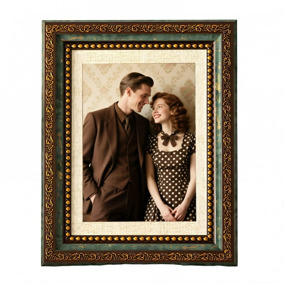 DESIGNICE Vintage Picture Frames,Space Blend Small Picture Frames,Style Match Photo Frame,3.94"X5.91"