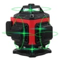thumbnail image 1 of Nivel láser de 16 líneas, autonivelante, nivel láser verde de 4x360 ° con 2 baterías de litio recargables/pared, 1 of 8