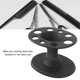 thumbnail image 3 of Hair Brush Holder Round Hair Brush Comb Holder Display Rack Hair Styling Brush Stand Hairdressing To, 3 of 5