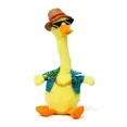 thumbnail image 1 of New Dancing Duck Twist Neck Yellow Duck Electric Plush Toy, Luminous Singing Talking Doll Toy Gong Bohan unisex, 1 of 2