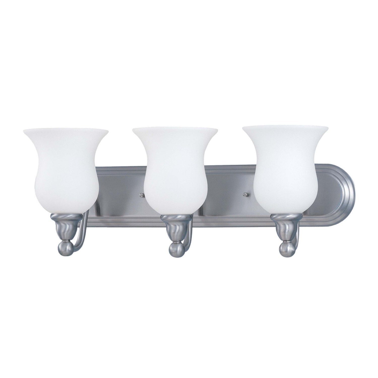 Nuvo Lighting  Glenwood Energy Star Brushed Nickel 3-Light Vanity Fixture