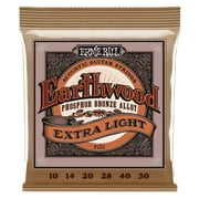 Ernie Ball Earthwood Extra Light Phosphor Bronze Acoustic Guitar Strings - 10-50 Gauge