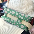 thumbnail image 3 of Wildflower and Butterfly Illustration Pillow - Breathable Seatbelt Cushion for Hysterectomy Recovery, 3 of 7