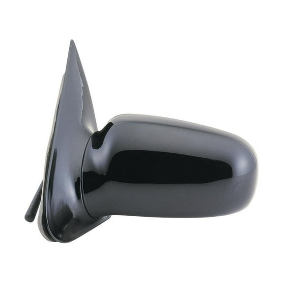 62578G - Fit System Driver Side Mirror for 95-05 Chevy Cavalier Sedan, Pontiac Sunfire Sedan, black, spring loaded, Manual Remote Fits select: 1995-2005 CHEVROLET CAVALIER