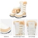 thumbnail image 2 of Dream Pairs - Botas cálidas impermeables de piel sintética para mujer, botas de nieve para senderismo al aire libre de media pantorrilla MAINE Dream Pairs MAINE, 2 of 6