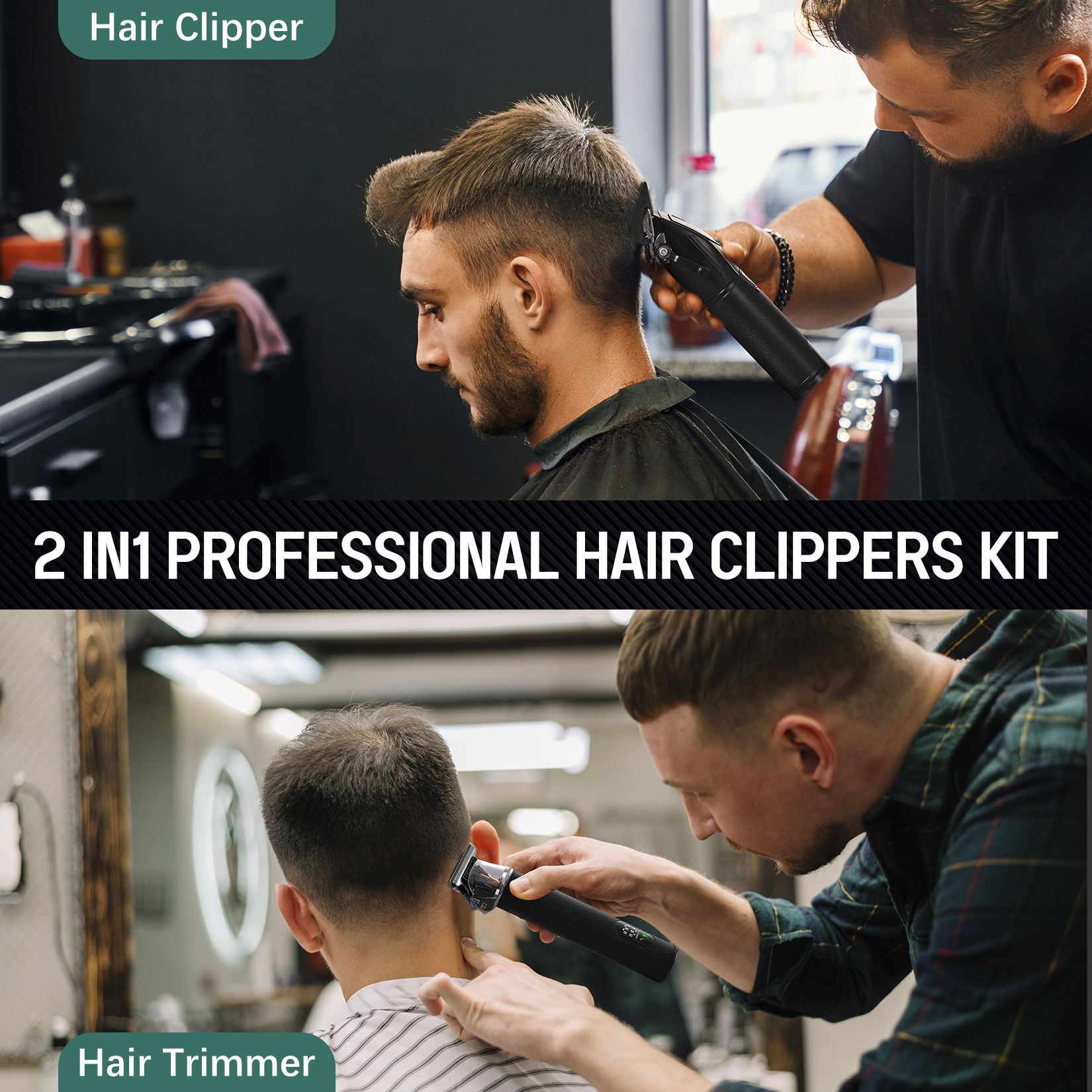 Mpow Cordless Hair Clippers & Beard Trimmer Kit photo 6