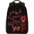 thumbnail image 7 of Hazbin Anime Hotel Backpacks Large Capacity Bag Adjustable Backpacks Fashion Outdoors Travel Daypacks, 7 of 7