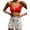 Red, variant on Lace Underwire Bra with Triple Hook Closure Comfortable for Everyday Wear Versatile Lingerie for Home and Leisure