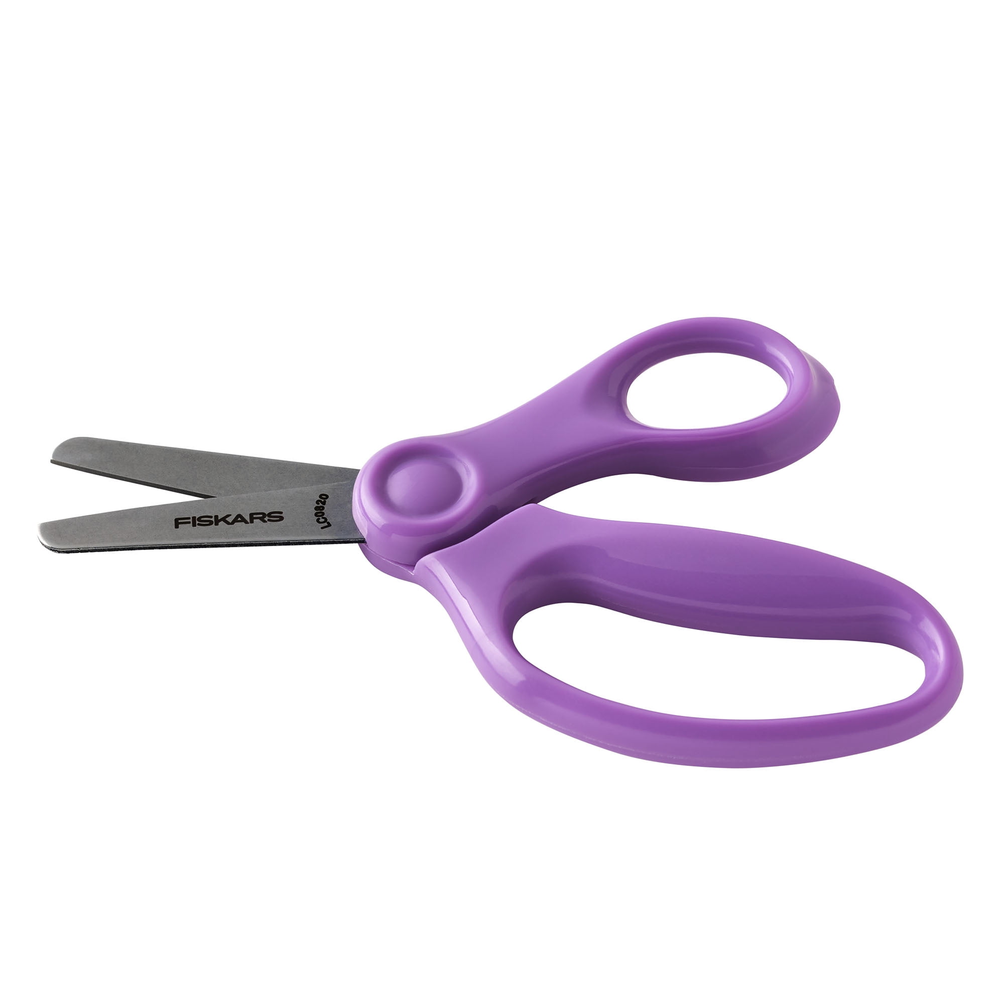 Fiskars Pointed Tip Safety Edge Kids Scissors With Sheath Eraser - Age 4  for sale online