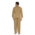 thumbnail image 4 of Inkmeso SolidNightwearSet For Men's Short Sleeve Pjs Loungewear Sets Soft Cotton Designer Sleepwear, 4 of 7