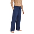 thumbnail image 3 of Baywell Mens Pajama Pants Soft, Lightweight Lounge Pant with Pockets Sleep Pj Bottoms for Men Purple S-2XL, 3 of 6