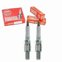 2 pc NGK 3857 Racing Spark Plugs for Ignition Wire Secondary