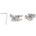 thumbnail image 2 of Fugacal Screw Prop Kit Support Plate Stainless Steel M3 Spacer For Prusa Mk3 Printer New, 2 of 8