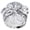White, variant on Satin Lined Beanies for Women Chemo Headwear Silky Lined Cotton Sleeping Cap(Black)