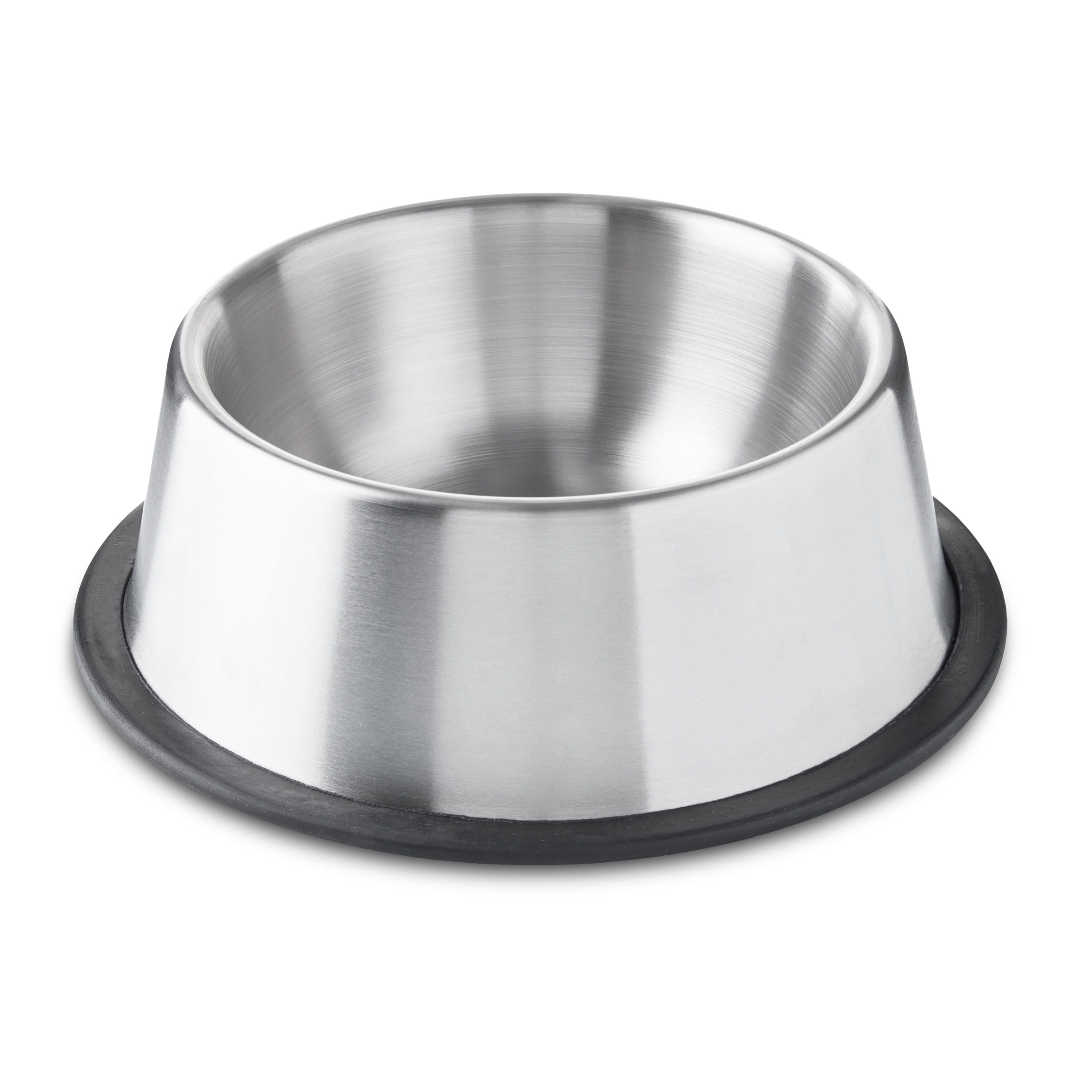 Red - Food & Water Bowls 2 Pack Stainless Steel Cup w/ Holder 10 oz. 