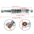 thumbnail image 6 of SEBLAFF 1 Pair 12.5 320mm Motorcycle Universal Rear Shock Absorbers Replacement for Suzuki Yamaha Sportster XL883 1200 Kawasaki 90cc 110cc 125cc 150cc Dirt Bike Go Kart ATV Sliver, 6 of 6