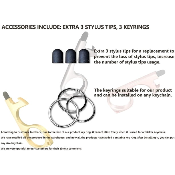 200 Clés Ouvre Porte Sans Contact ALU - Clés Sans Contact - Ren By