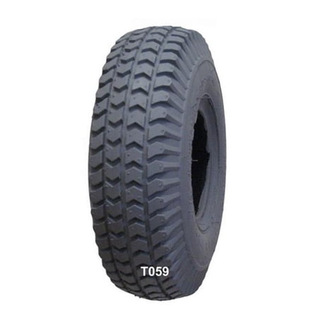 New Solutions T059P 10 x 3 in. Knobby Power Trax Tread for Wheelchair, Set of 2