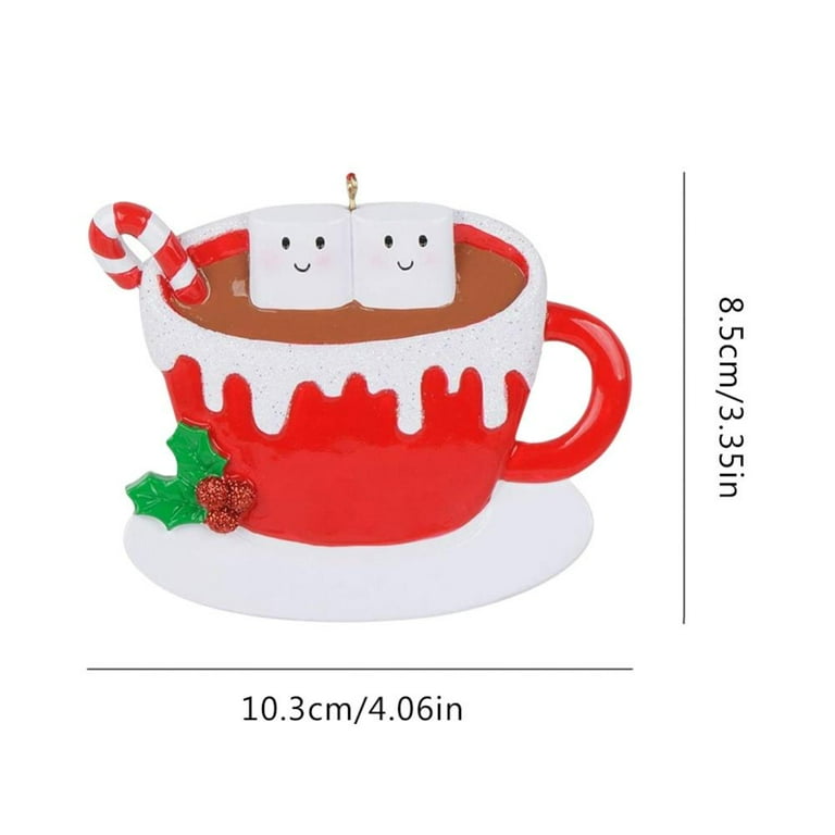 Just A Who Loves Christmas Enamel Mugs Coffee Cups Xmas Party Wine Dessert  Cocoa Chocolate Handle Cup Gifts for Family Friends