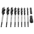 thumbnail image 4 of Juego de brocas para taladro de barrena, brocas para madera, brocas de grado profesional, 4 of 12