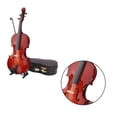thumbnail image 3 of Modèle d'Instrument de Musique Mini Violon pour Décoration Marron 10cm, 3 of 8