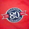 thumbnail image 4 of Men's Mitchell & Ness Eli Manning Red New York Giants 2004 Authentic Throwback Retired Player Jersey, 4 of 7