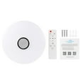 thumbnail image 4 of Yeacher LED Music Ceiling Light with BT Speaker APP Control & Remote Control RGB LED Ceiling Lights Timing Adjustable Color for Kids Room Bedroom, 4 of 8