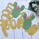 thumbnail image 4 of Letrero creativo con purpurina para Taco Bout A Baby, banderines con temática de fiesta mexicana, accesorio para fotomatón, guirnalda colgante con estampado de cactus, suministros de decoración para, 4 of 4