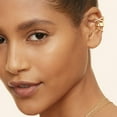 thumbnail image 4 of Gold Ear Cuff Earrings for Women Non Piercing, 14K Gold Plated Ear Cuffs Non Piercing, Clip-On Cartilage Earring, Fake Earrings For Women, 4 of 13