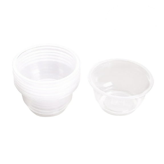 Gymnture 50pcs Clear Bowls Salad Desert Bowl Party Cups Wedding Catering Event Supplies