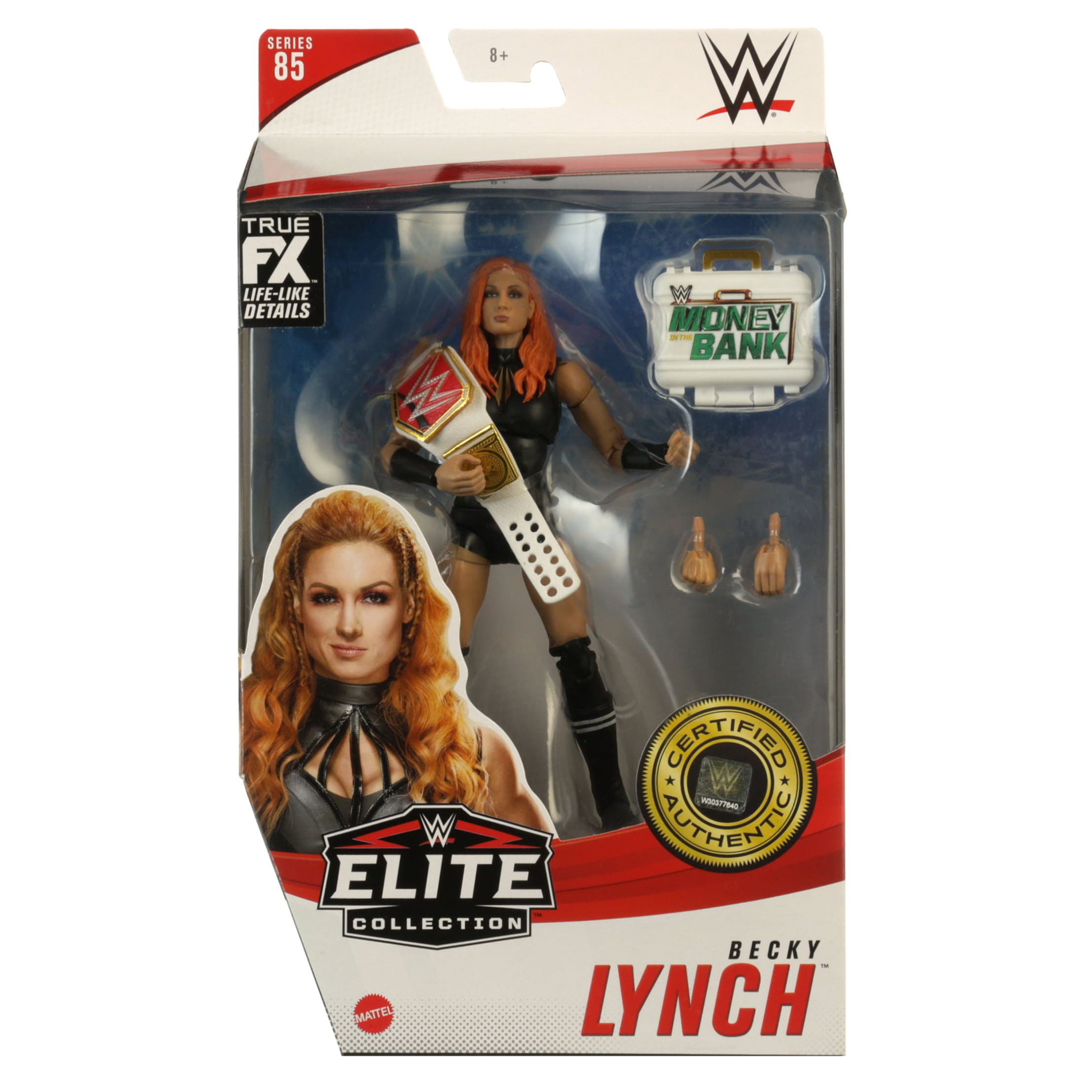 WWE Elite Becky Lynch Action Figure with Themed Accessories