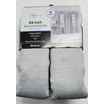 Mainstays 4 of a Kind Blackout Curtain Panels, Set of 4, Gray, 28" W x
