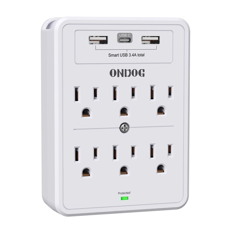 ONDOG Multi Plug Outlet with Surge Protection photo 1