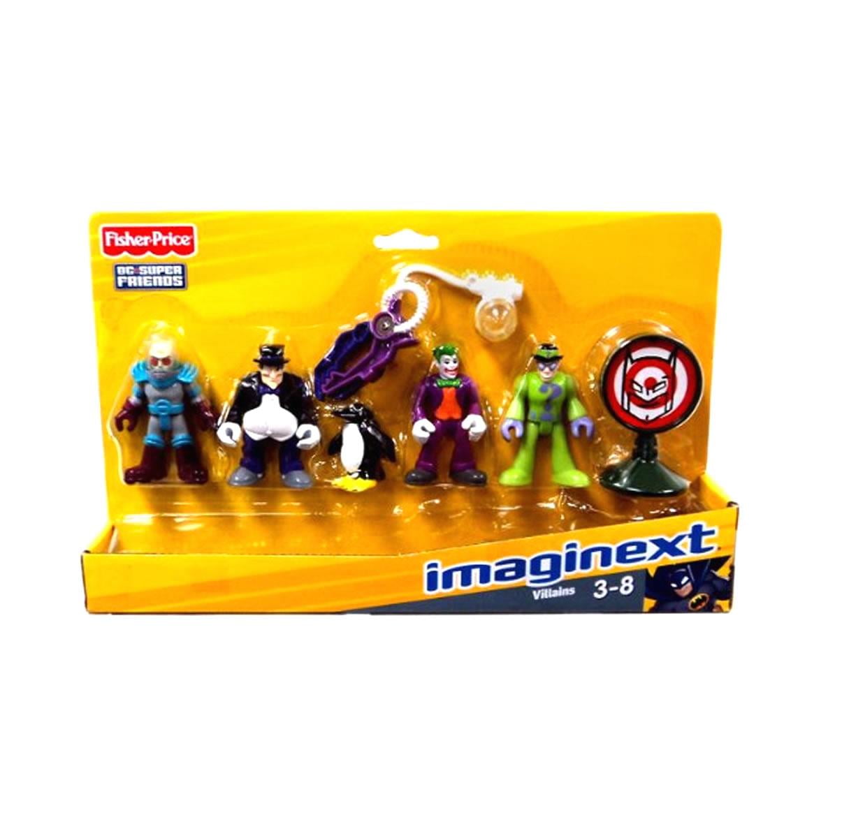 imaginext superheroes and villains