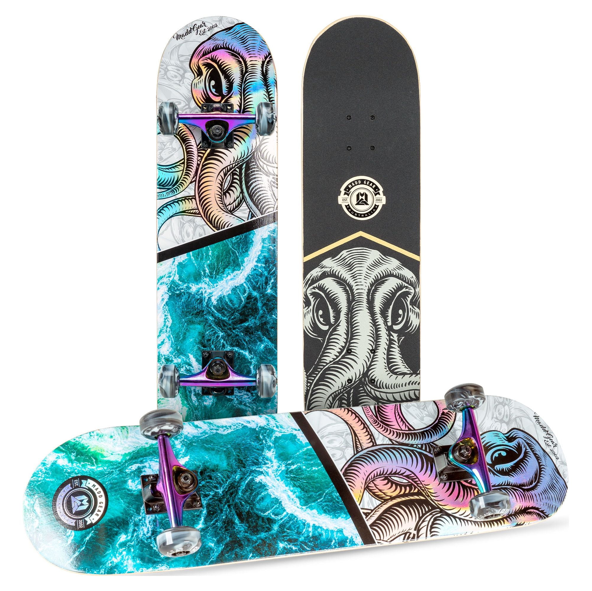 Madd Gear Skateboard 31 x 8 Inch Grind Complete Canadian