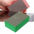 thumbnail image 3 of SPRING PARK 60 3000 Diamond Hand Polishing Pad Block Granite Marble Glass Grinding Tool, 3 of 7