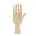 thumbnail image 1 of Body Artist Model, Drawing Mannequin Hand, Jointed Articulated Wood Sculpture Mannequin Hand Artist Hand Model Practice Hand Drawing Model for Drawing, Sketching, Painting, 1 of 7