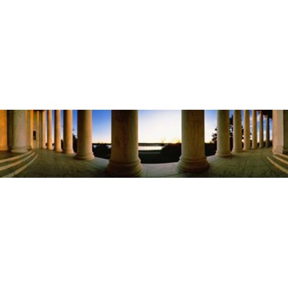 Jefferson Memorial Washington DC USA Poster Print (20 x 5)